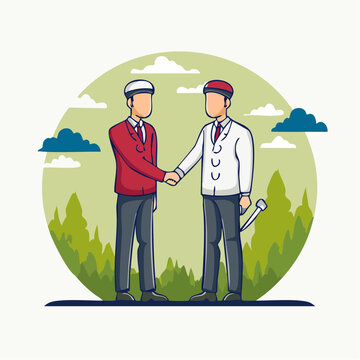 Deceptive Handshake with Hidden Knife