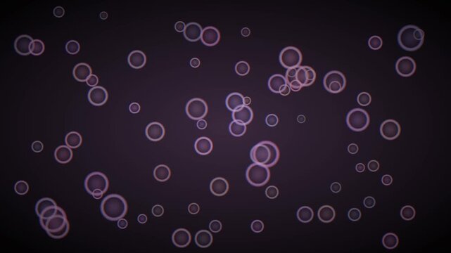 abstract background with bubbles