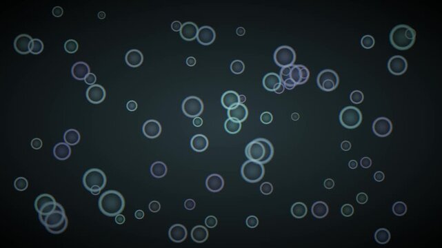 abstract background with bubbles