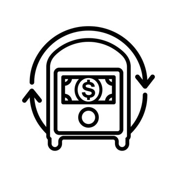 Peer to Peer Escrow Icon for Secure Trading