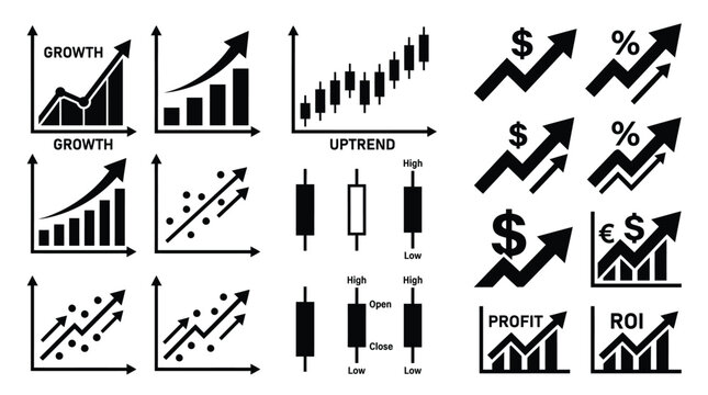 Charts illustrate financial market data.