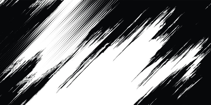 Tire tracks background for rally, drift, motocross, off-road and other auto and motorsport. Black tire marks on a white background with a worn effect and splashes of dirt. Vector isolated texture
