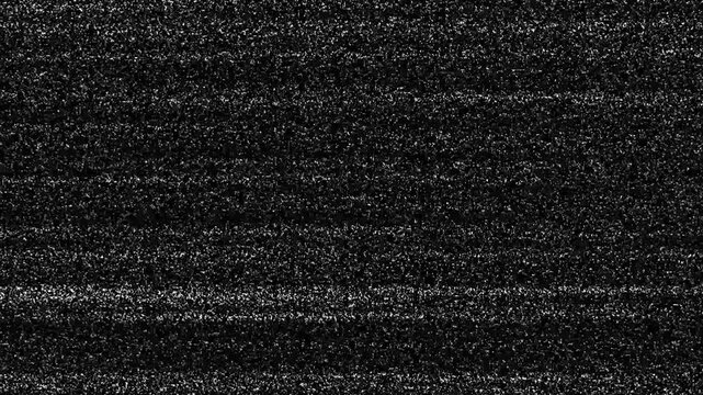 Dark Textured Background with Horizontal White Stripes of Noise black