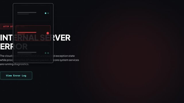 Digital server interface on screen.