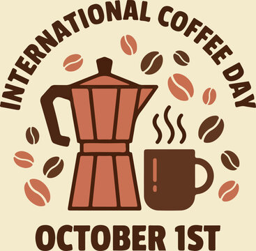 International Coffee Day October.