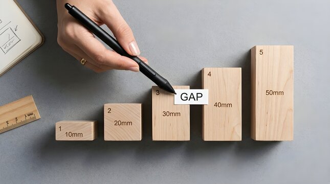 Scaling the measured steps of progress while identifying the hidden bridges required for seamless growth