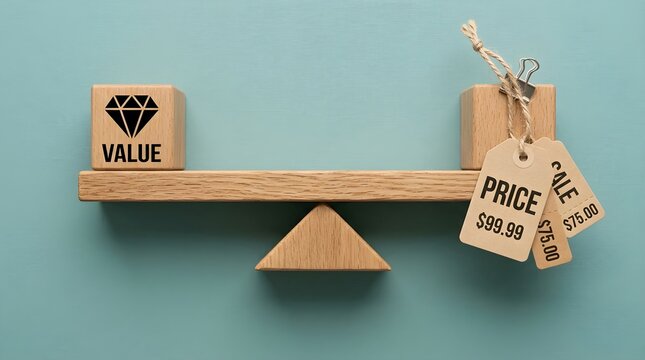The delicate dance of a wooden beam where the weight of investment meets the gravity of true worth