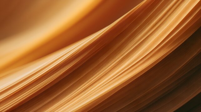 Wavy golden silk texture