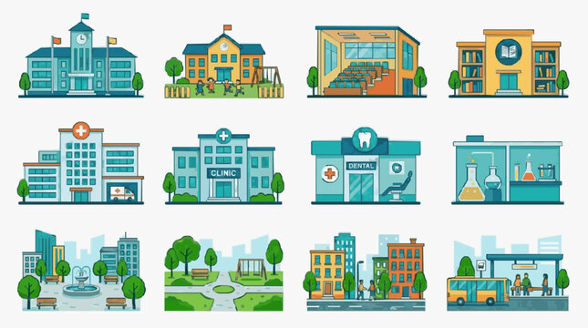 Medical Facilities and Healthcare Buildings Collection.