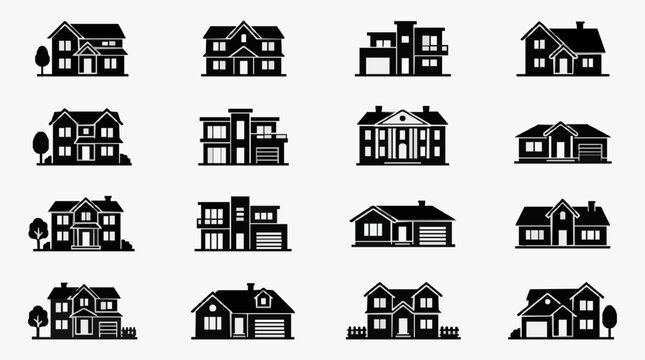 Modern Residential House Plans Collection.