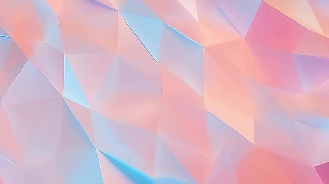 Colorful geometric polygon pattern