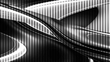 Black and white vintage abstract pattern featuring piano and typewriter with steel technology textures and linear line design © Abdullah Rubel