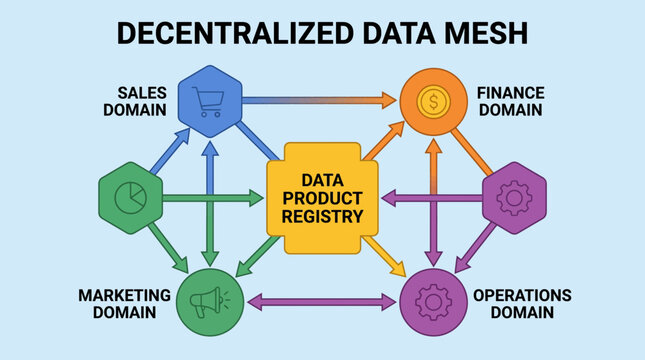 Data Mesh Decentralized Architecture Domain Ownership