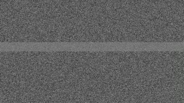 black and white detuned tv static noise background