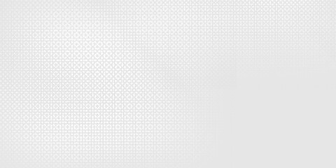 Fototapeta premium Vector dot white gray wave light technology texture background. Abstract neutral rectangle good art