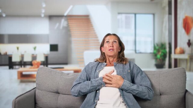 Older Woman Sitting Quietly