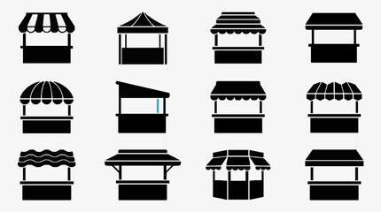 Traditional Japanese Shopfront Roof Styles. © Pian