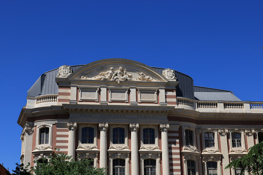 Capitol Theatre-Theatre du Capitole in the city of Toulouse, France    