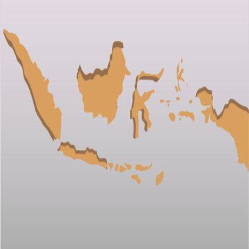 Peta Indonesia (vector)
