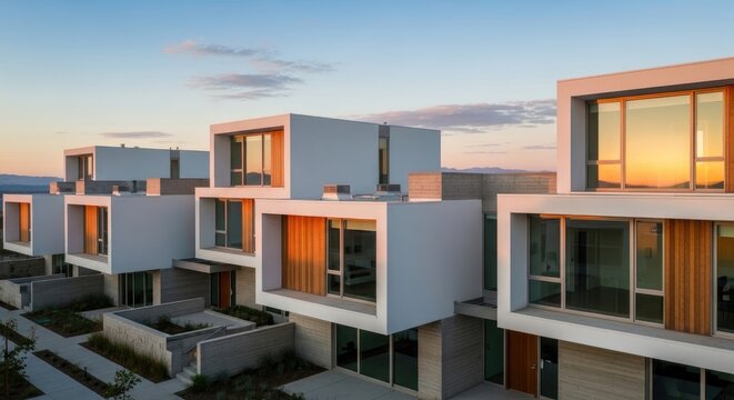 Modern Architectural Marvel - Contemporary Residential Design.