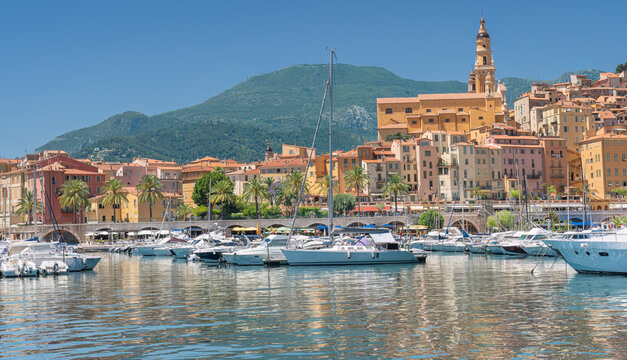 Menton on the Cote d'Azur