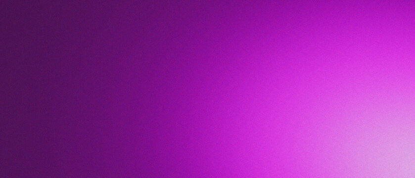 Vibrant pink and magenta grainy gradient background with white bright highlight on right bottom corner creating minimalis simple backdrop design and textured noise effect for fashion backgrounds 