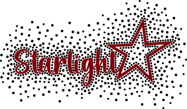 Stylized starlight logo with red text and star illustration