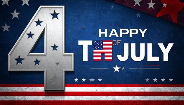 Metallic Fourth of July