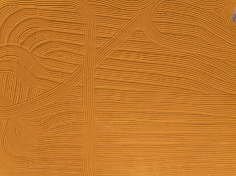 The ripe grains in the threshing floor