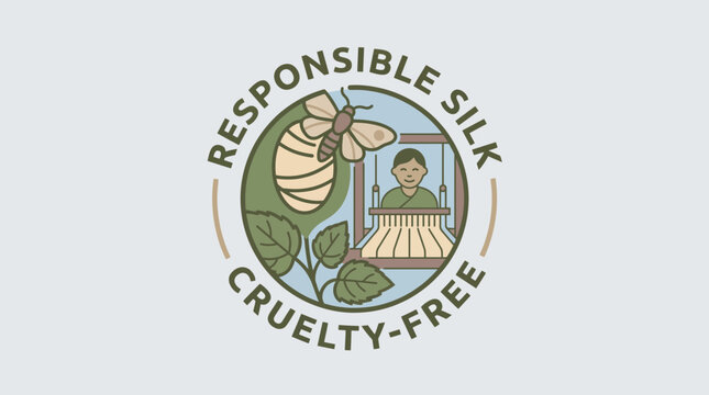 Responsible Silk Production from Cruelty-Free Peace Silk Method