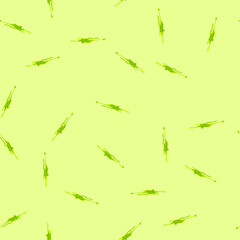 Fototapeta premium pattern green toxic slime spreading across a pristine white surface, vivid bright green goo suggesting hazardous spill, pollution, contamination, and environmental danger or cartoon horror