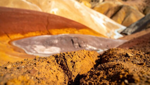 Russet Earth Cracked Dry Under Relentless Sun
