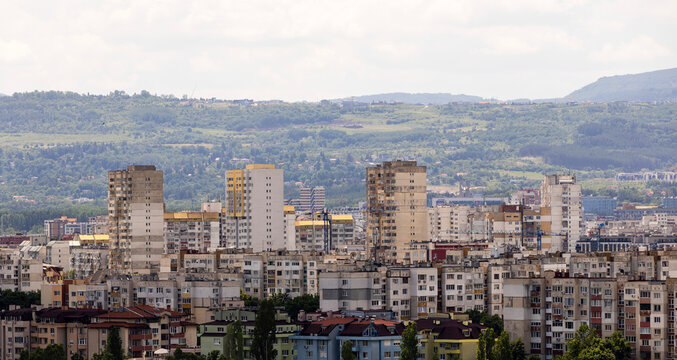 City landscape of Sofia, Bulgaria