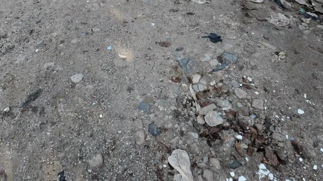 dirty sandy road