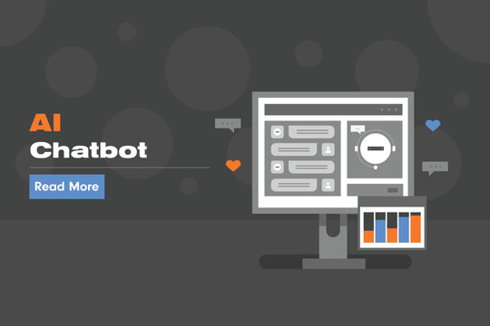 AI chatbot integrated with business website providing round the clock customer support, resolving technical issues, responding general inquiries to enhance customer satisfaction.