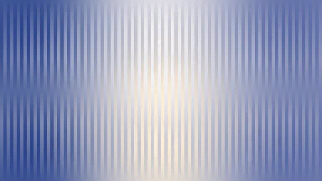 Abstract blue and white vertical stripes pattern background loop with soft gradient blur effect for modern graphic design layout