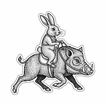 The Hare and the Hunter's Steed