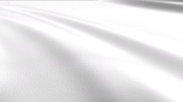 Abstract White Fabric Motion Background