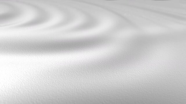 White Satin Fabric Folds Background