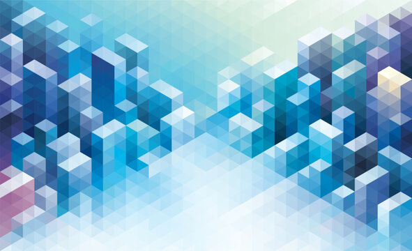 Abstract geometric patterns in urban architecture background.
