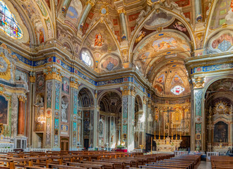 Naklejka premium Church in Pietra Ligure