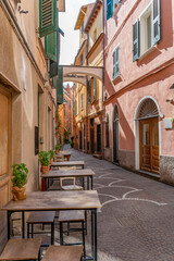 Fototapeta premium Pietra Ligure in Italy