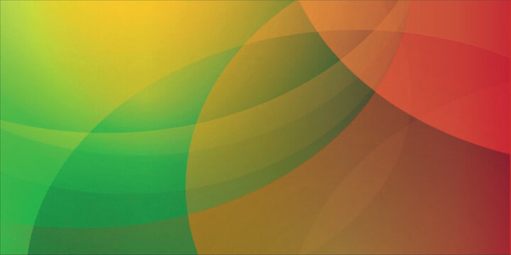 Abstract geometric background with overlapping colorful transparent circles