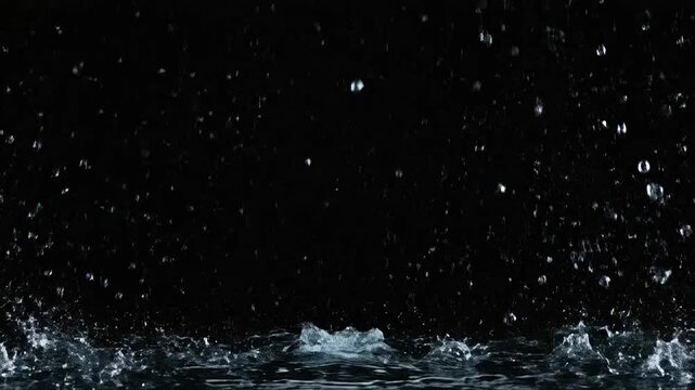 A crown shaped splash of white liquid against a dark background
