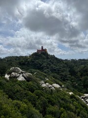 Fototapeta premium View of Palácio Nacional da Pena, Sintra