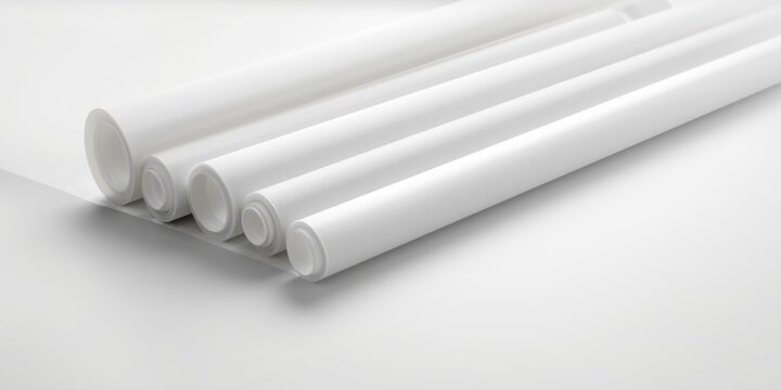 Flexible white polyvinyl chloride sheets rolled for foam board and rigid application needs