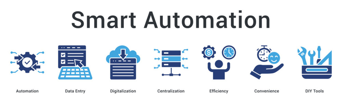 Smart automation system from data entry and digitalization to centralized, efficient, and self-managed DIY tools