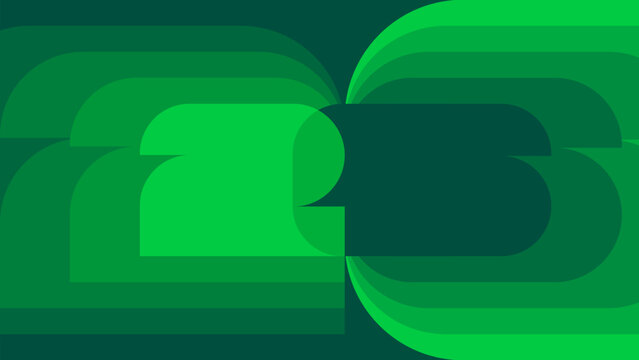 Abstract sports background with vibrant light green and dark green colors. 2026 World Cup concept. Pattern with wavy curved green gradient.