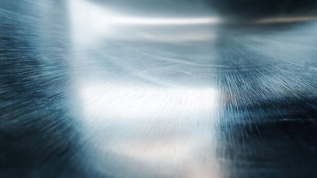 crc. Metal surfaces from rough to mirror polish, reflecting soft light gradient. safety posters, maintenance manuals, designed for industrial assembly lines and welding operations, used by engineers.