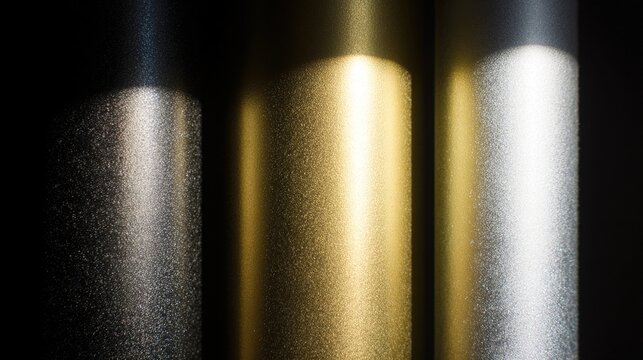 crc. Metal surfaces from rough to mirror polish, reflecting soft light gradient. safety posters, maintenance manuals, designed for industrial assembly lines and welding operations, used by engineers.
